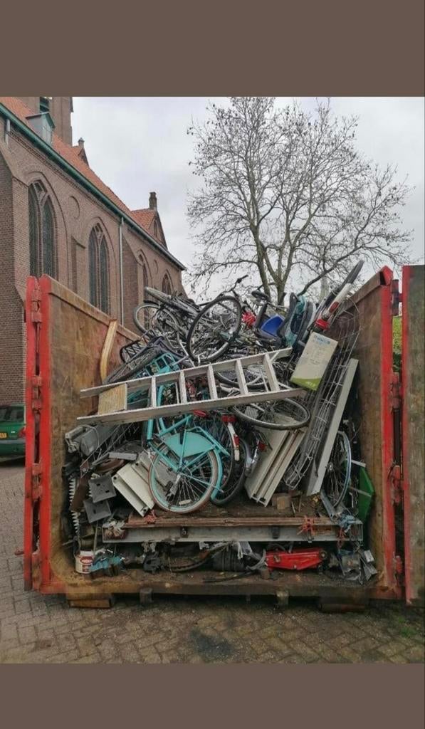 Oud ijzer gratis ophaalservice!, Doe-het-zelf en Verbouw, Metalen, Gebruikt, Ophalen of Verzenden