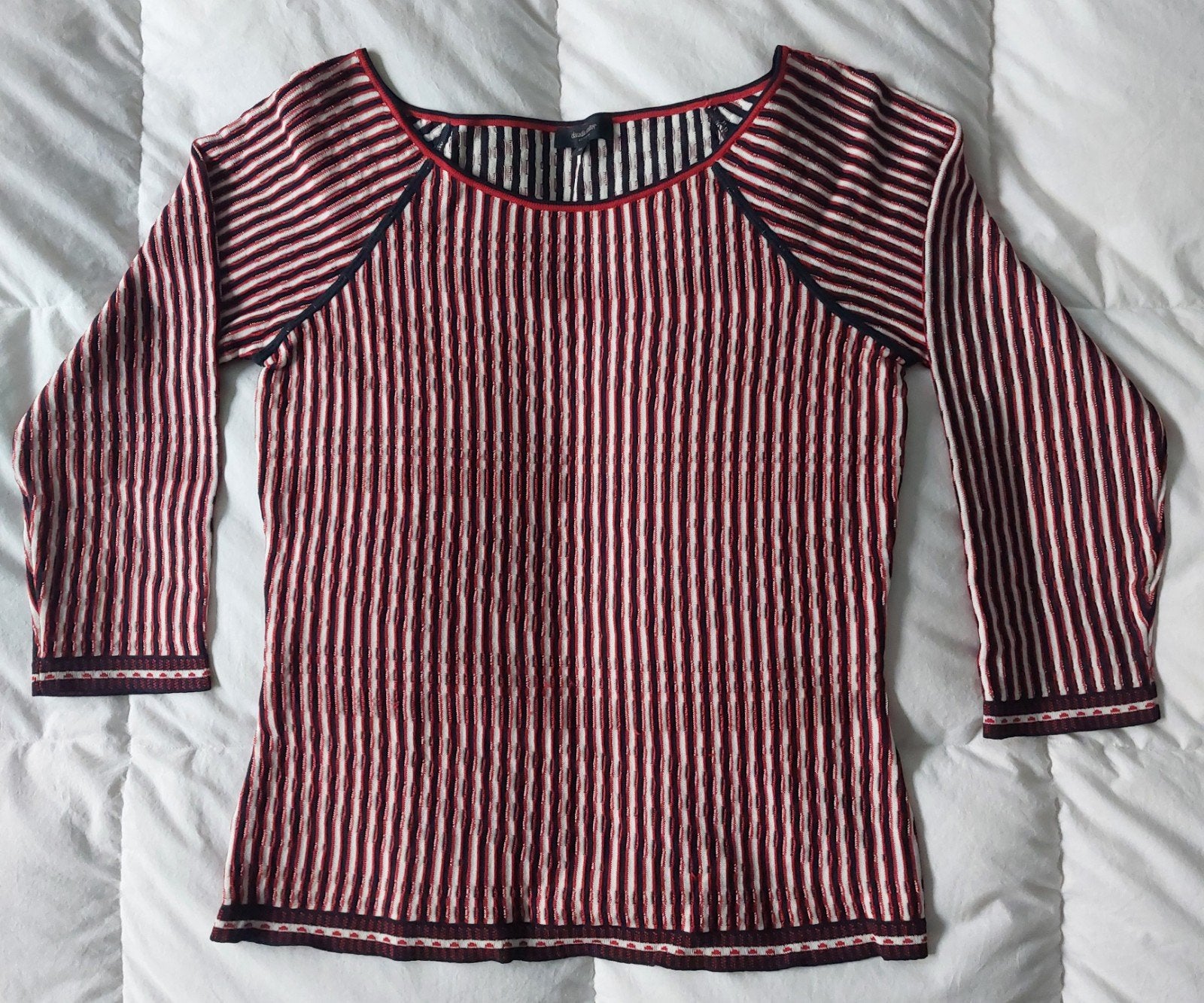 Claudia Sträter trui in rood/wit/blauw streepje mt 36, Kleding | Dames, Blauw, Ophalen of Verzenden, Zo goed als nieuw, Claudia Sträter