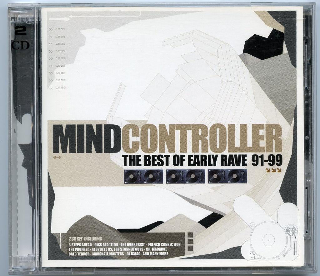 2-CD Set Mindcontroller Early Rave Hardcore 1991-1999, Verzenden, Zo goed als nieuw, Dance Populair