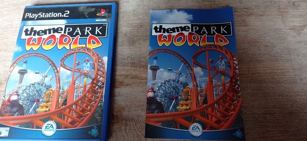 Theme Park World playstation 2 ps2 game compleet, 1 speler, Ophalen of Verzenden, Zo goed als nieuw, Vanaf 3 jaar