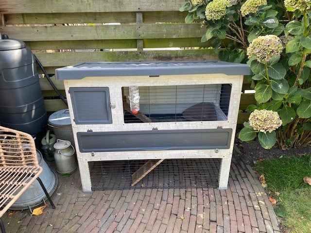konijnenhok voor buiten, Dieren en Toebehoren, Knaagdieren en Konijnen | Hokken en Kooien, Ophalen, 90 cm of meer, Konijn, Hok