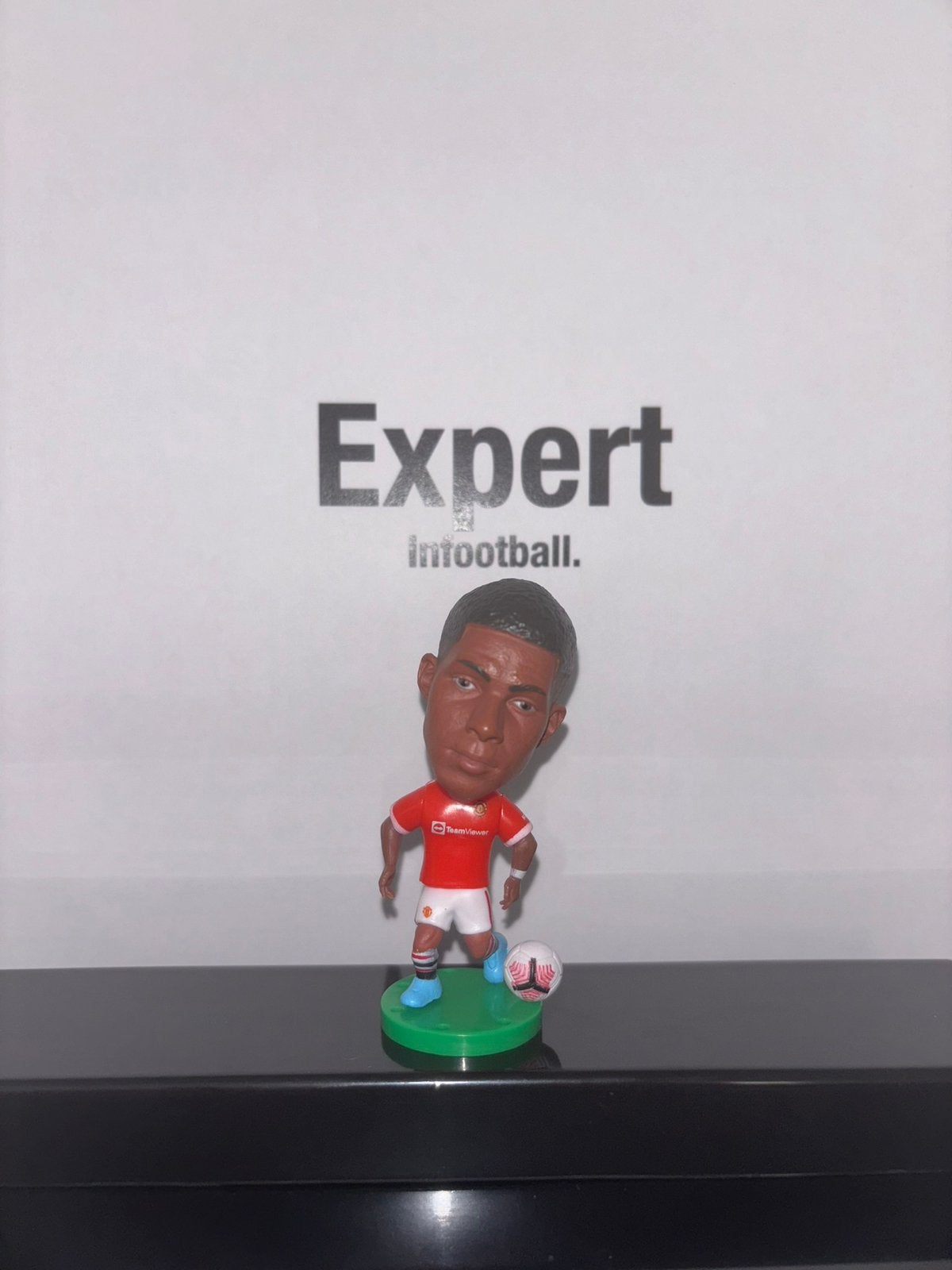 Rashford voetbalpopppetje - Man utd, Ophalen of Verzenden, Nieuw, Buitenlandse clubs, Beeldje of Poppetje