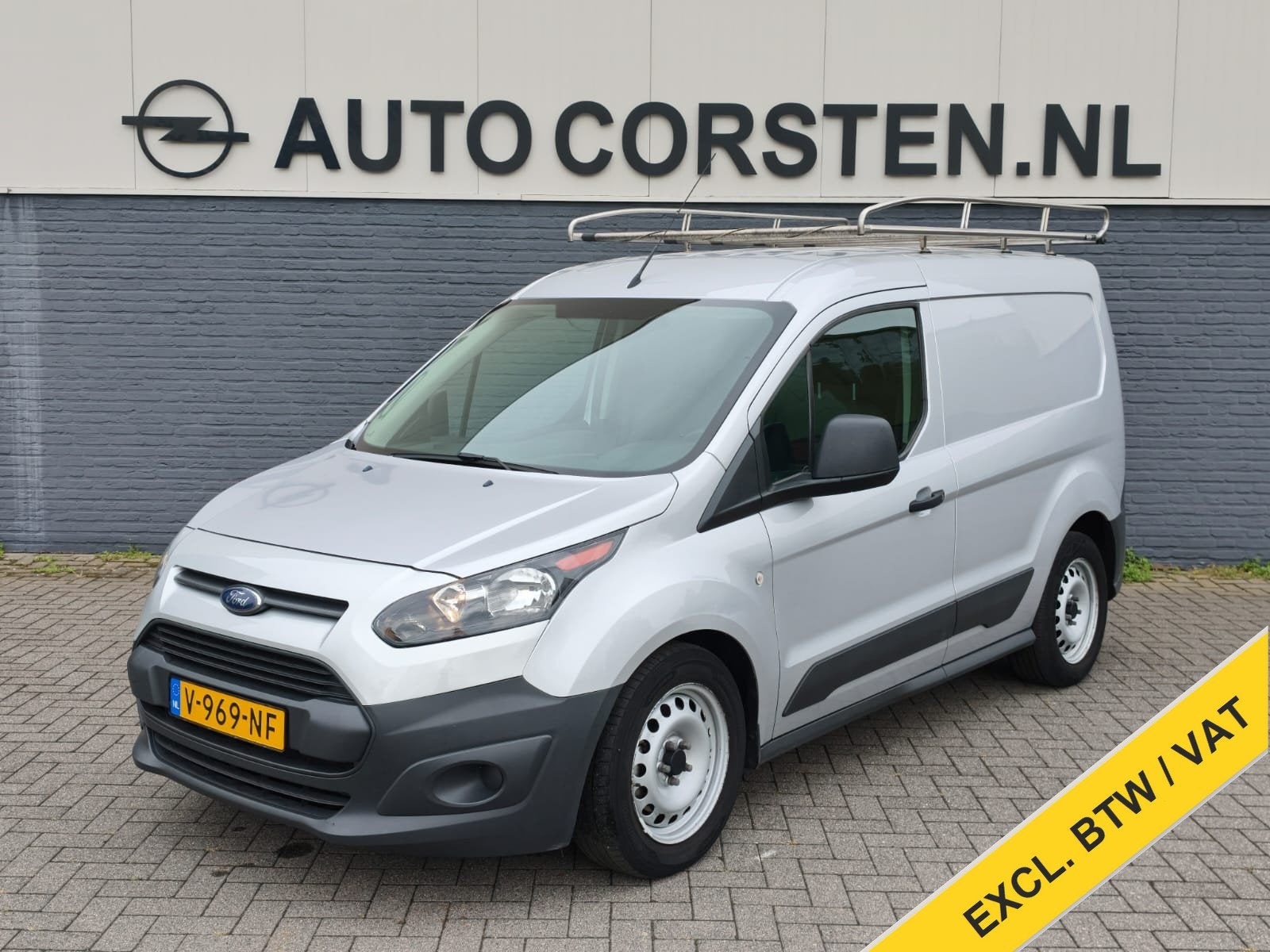 Ford Transit Connect 1.5TDCI Euro 6 Imperiaal Trekhaak Airco, Voorwielaandrijving, Dealer onderhouden, Stof, Gebruikt