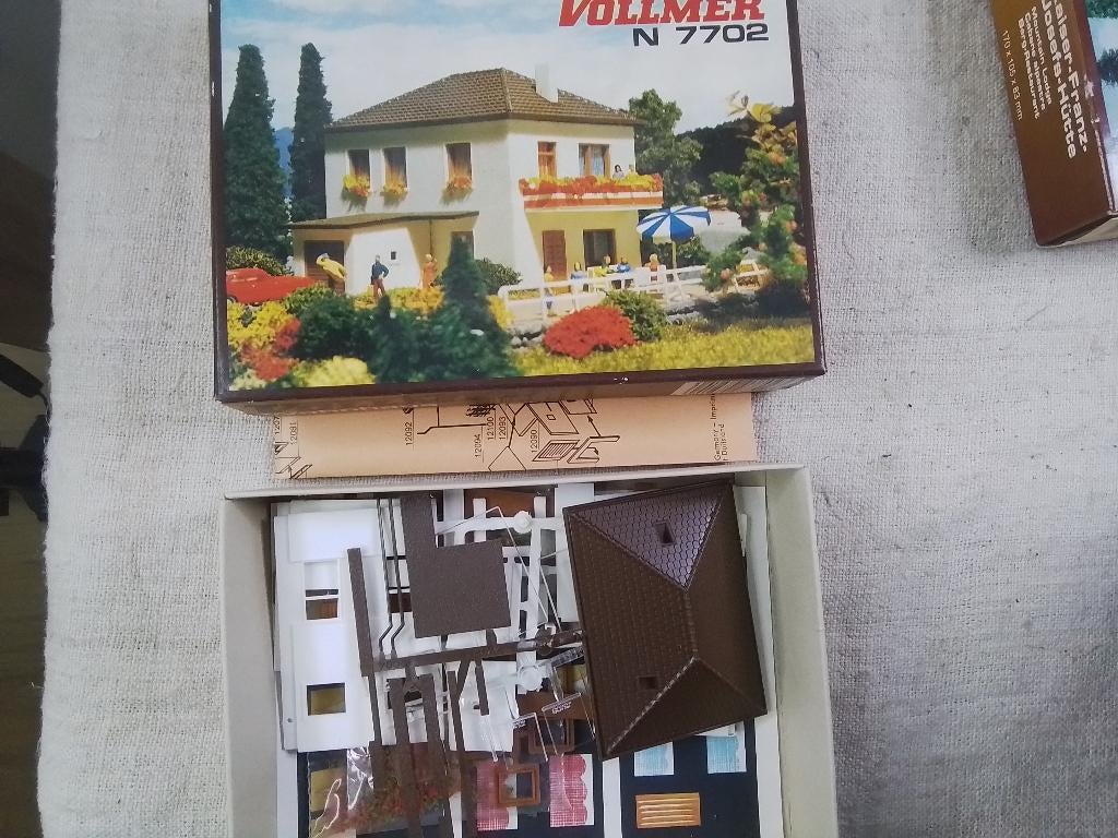 Vollmer Spur N Bausatz 7702 Einfamilienhaus, Overige merken, Gelijkstroom, Verzenden, Brug, Tunnel of Gebouw