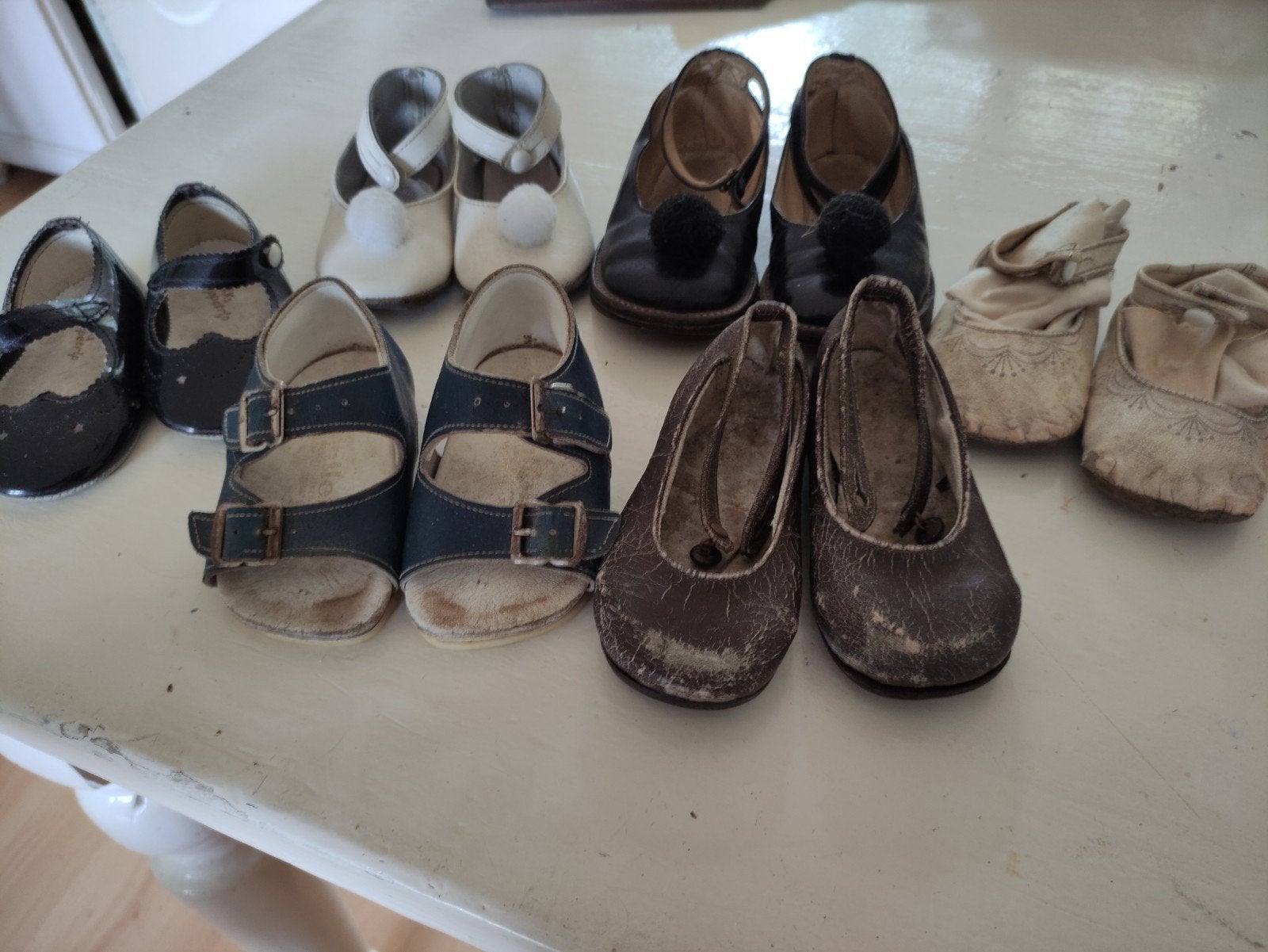 diverse oude baby schoentjes, Antiek en Kunst, Ophalen of Verzenden