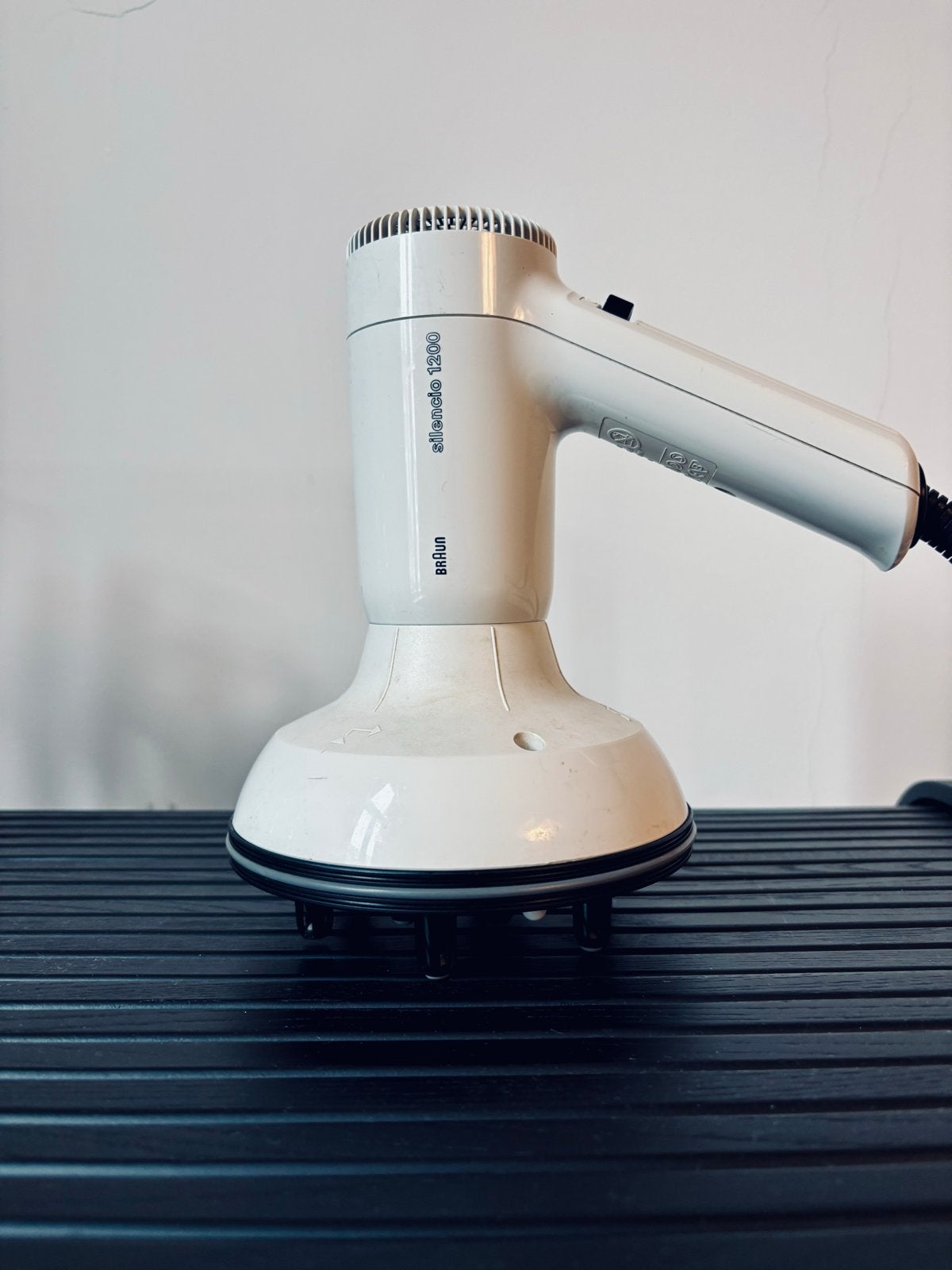 Vintage Braun Elegance 1200 Föhn met diffuser, Ophalen, Gebruikt, Haarverzorging