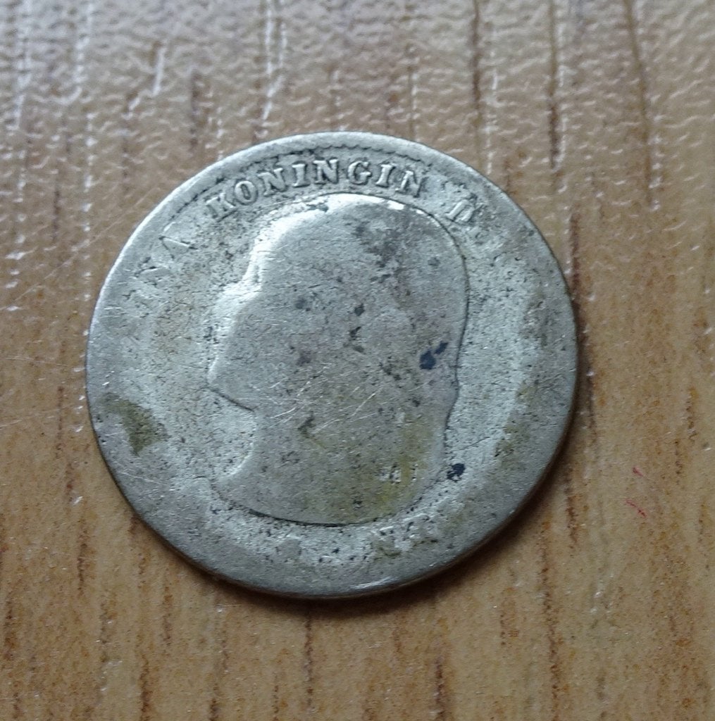 10 cent Wilhelmina 1892-1897, Postzegels en Munten, Ophalen of Verzenden, Koningin Wilhelmina, 10 cent