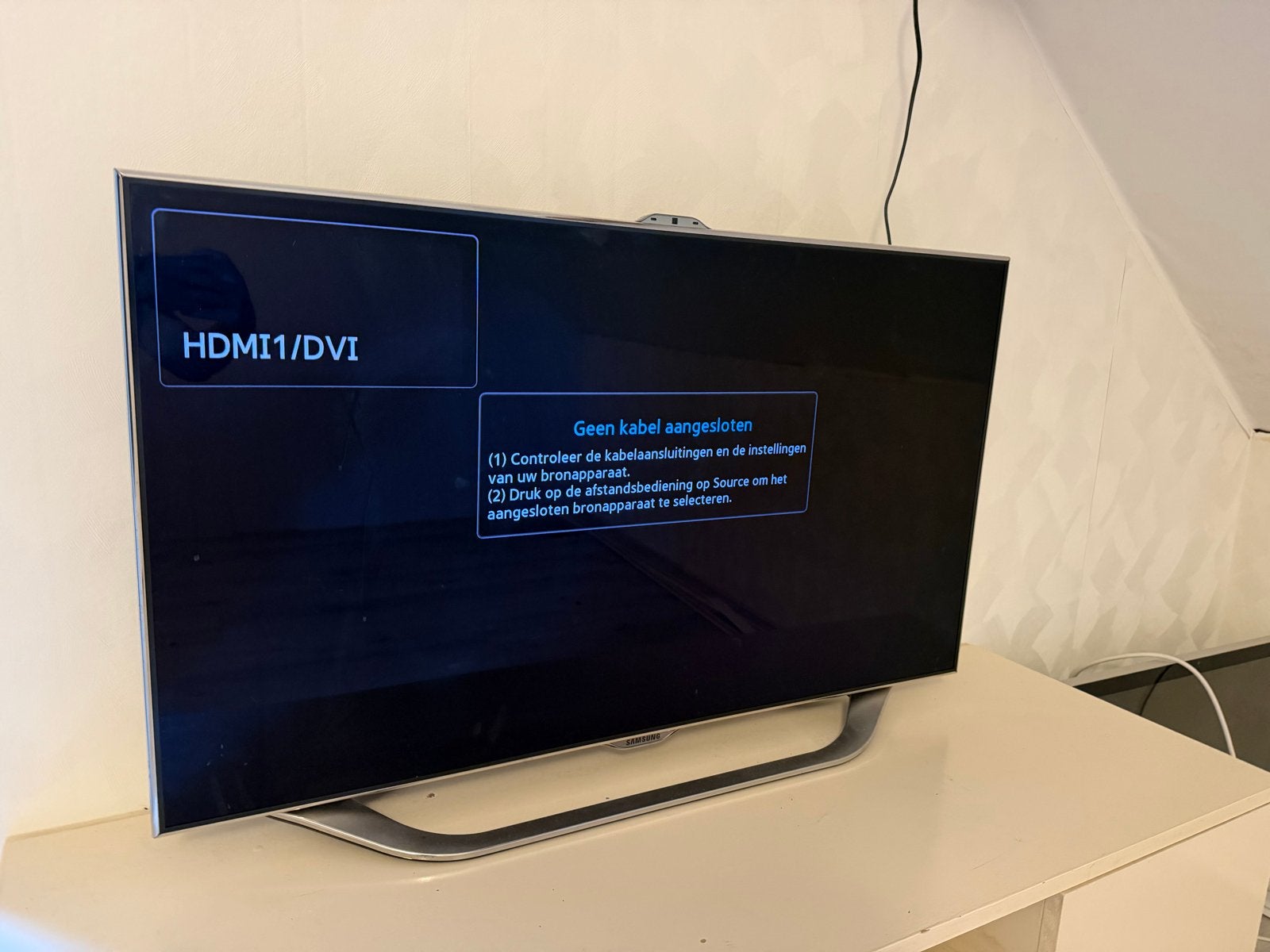 Samsung Smart TV 40 inch Full HD LED met afstandsbediening, Ophalen, LED, 50 Hz, Zo goed als nieuw