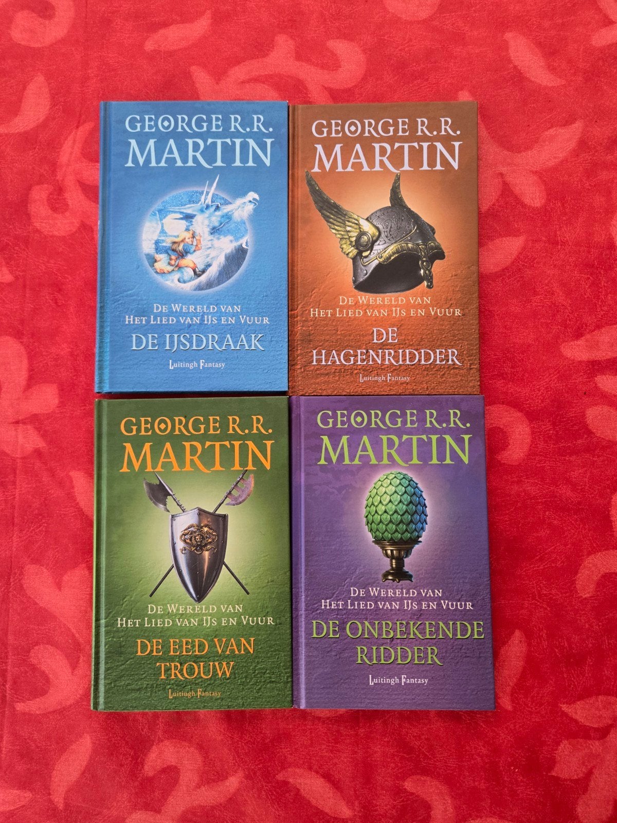 George R.R. Martin – 4x Het Lied van IJs en Vuur –harde kaft, Boeken, Ophalen of Verzenden, Gelezen