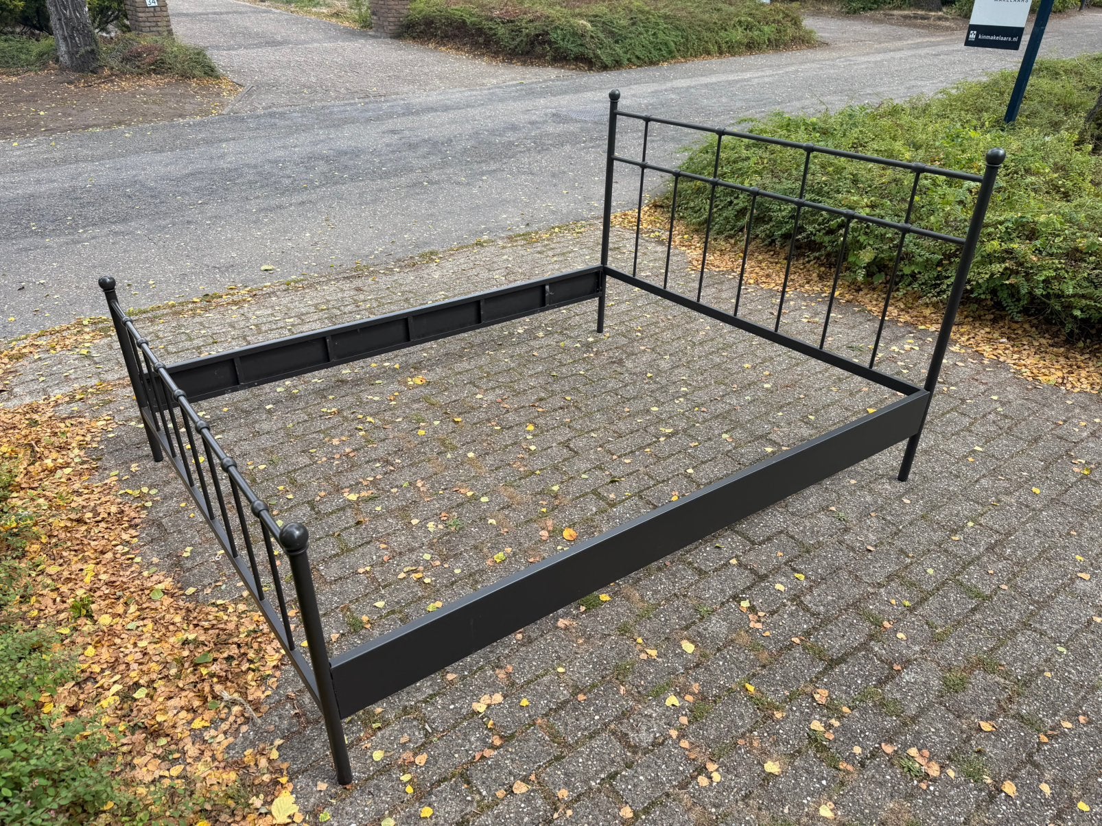 Bed 2 persoons 160x200, Ophalen, Gebruikt