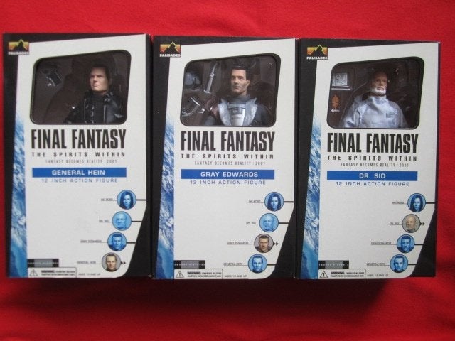 Figuur Final Fantasy the Movie 12" inch Dr sid, Gray, Hein, Ophalen of Verzenden, Zo goed als nieuw, Actiefiguur of Pop
