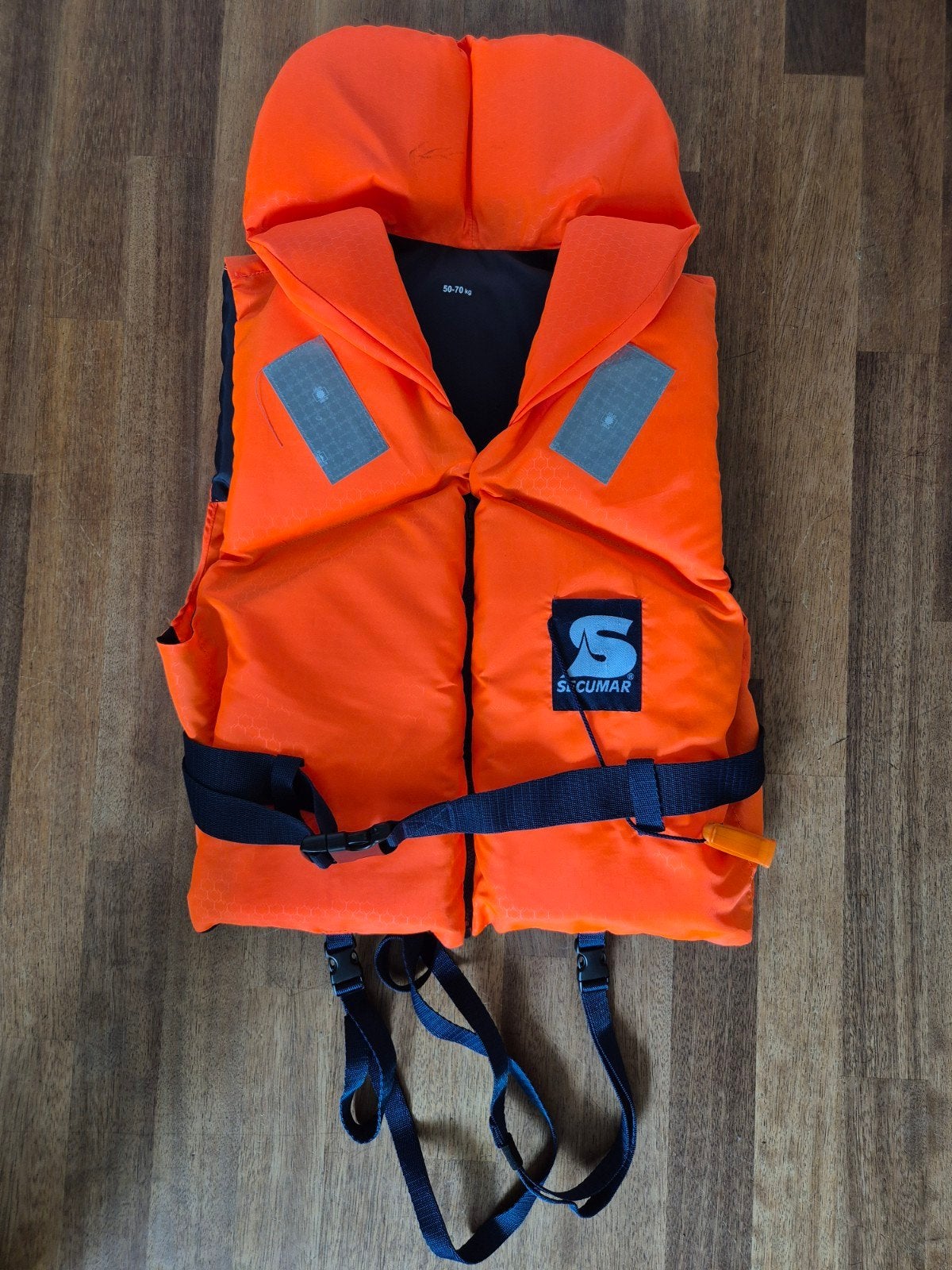 Reddingsvest Secumar Bravo 50-70 kg, Watersport en Boten, Watersportkleding, Secumar, Ophalen of Verzenden, Zo goed als nieuw