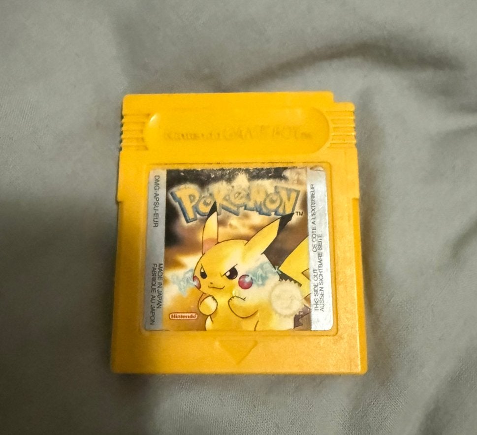 Pokémon Yellow Special Pikachu Edition – Game Boy, Avontuur en Actie, 1 speler, Ophalen of Verzenden, Zo goed als nieuw