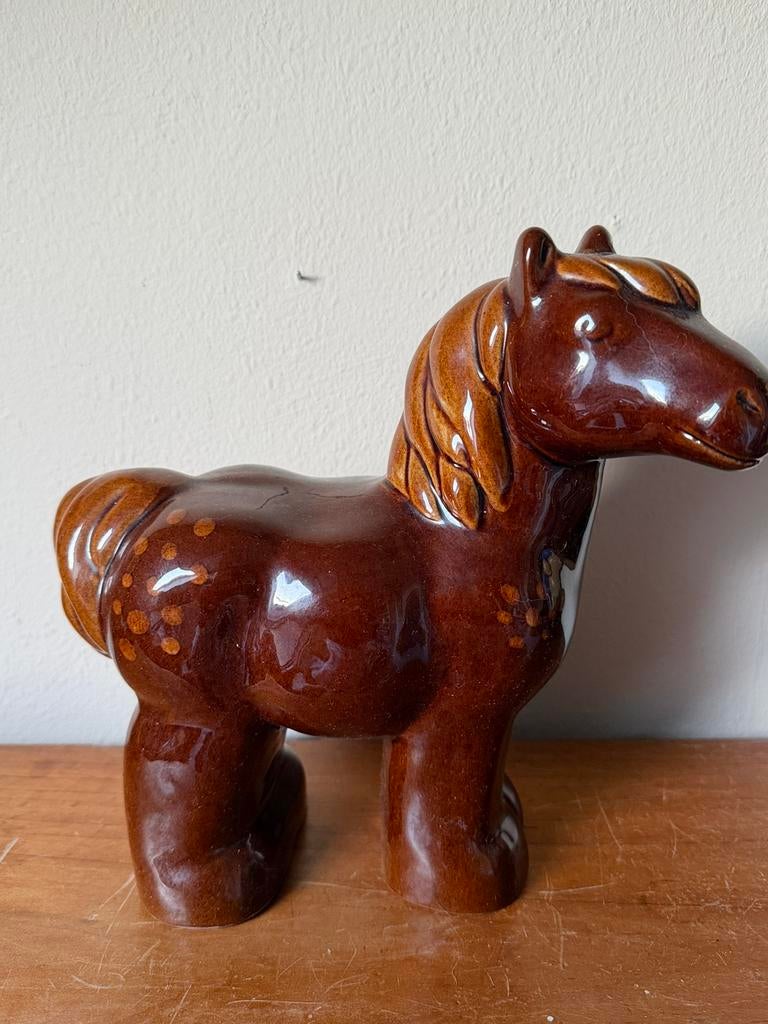 Jie Gantofta keramische paardenbeeld, Ophalen of Verzenden