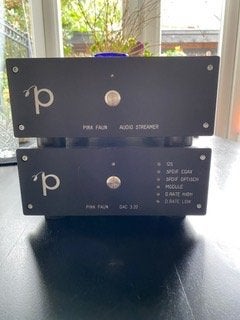 Pink Faun Set - Audio streamer, Ophalen, Zo goed als nieuw, Audio
