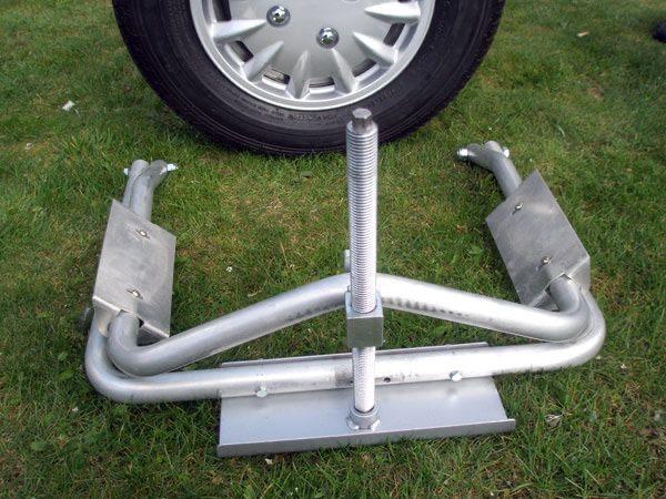Milenco Aluminium Leveller - Caravan/Camper Waterpas, Ophalen, Gebruikt