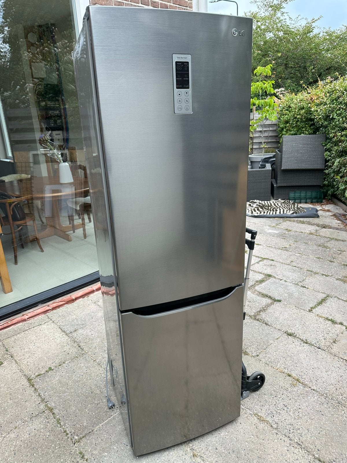 LG Koel-vriescombinatie - Zo goed als nieuw, Ophalen, Gebruikt, 200 liter of meer, 60 cm of meer
