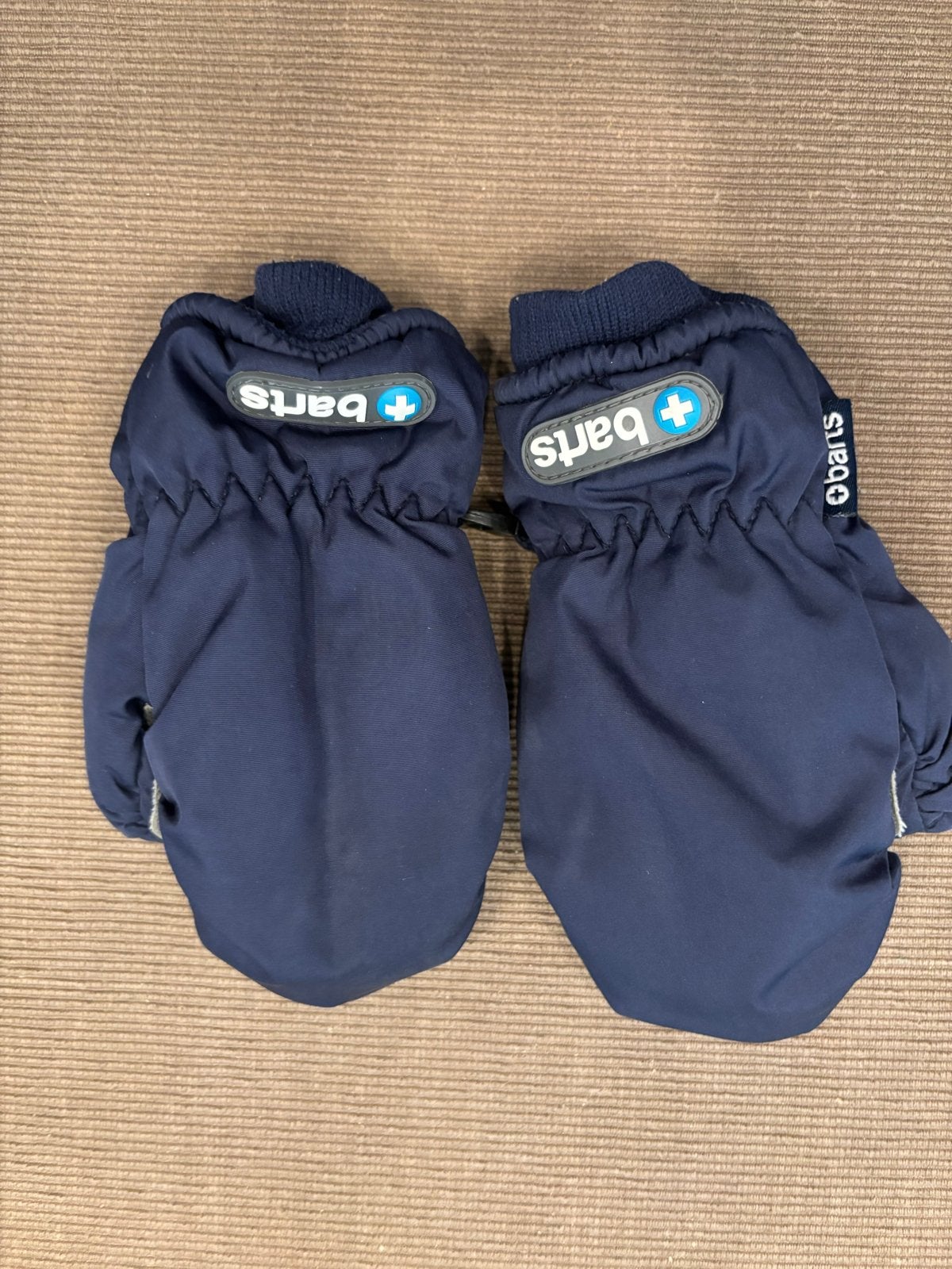 Barts kinderwanten blauw maat 3 (4-6 jaar) - Donkerblauw, Gebruikt, 110 t/m 116, Jongen of Meisje, Ophalen of Verzenden