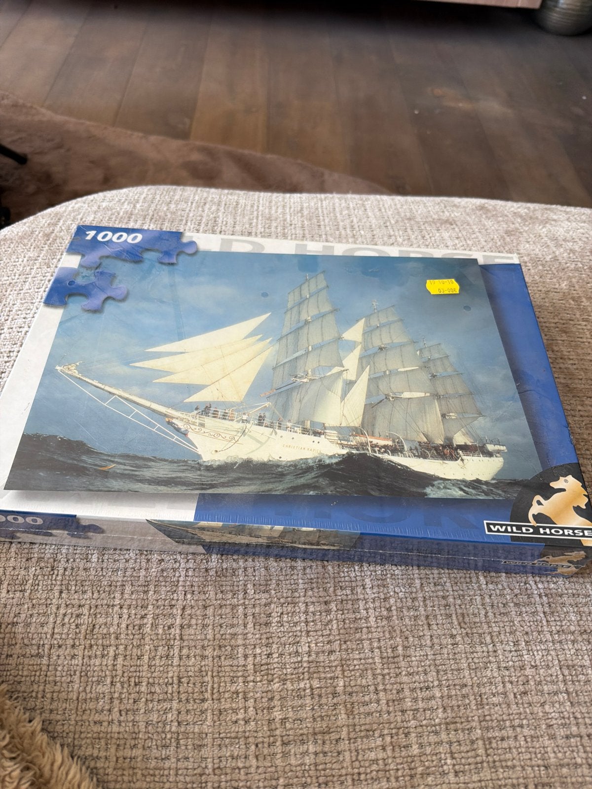 Nieuwe legpuzzel 1000 stukjes - Zeilschip Wild Horse, Ophalen of Verzenden, 500 t/m 1500 stukjes, Nieuw, Legpuzzel