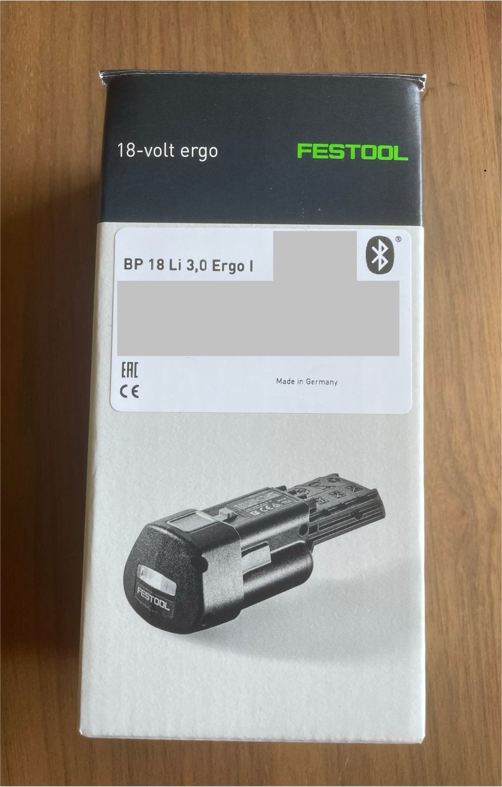 Nieuwe Festool accu BP 18 Li 3,0 Ergo I 18V, Ophalen of Verzenden, Nieuw, Boor- en Schroefmachine