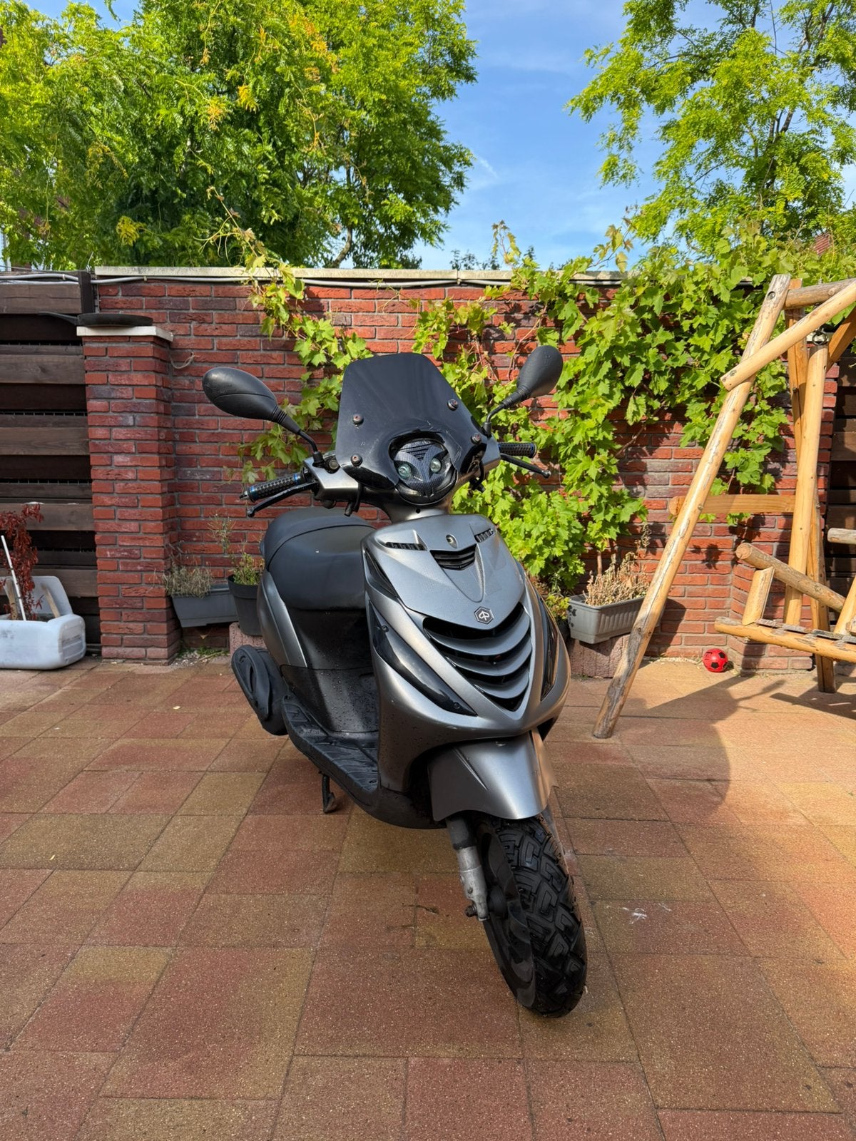 Piaggio zip 4t grijs 2014, Ophalen, Gebruikt, Maximaal 45 km/u, Zip