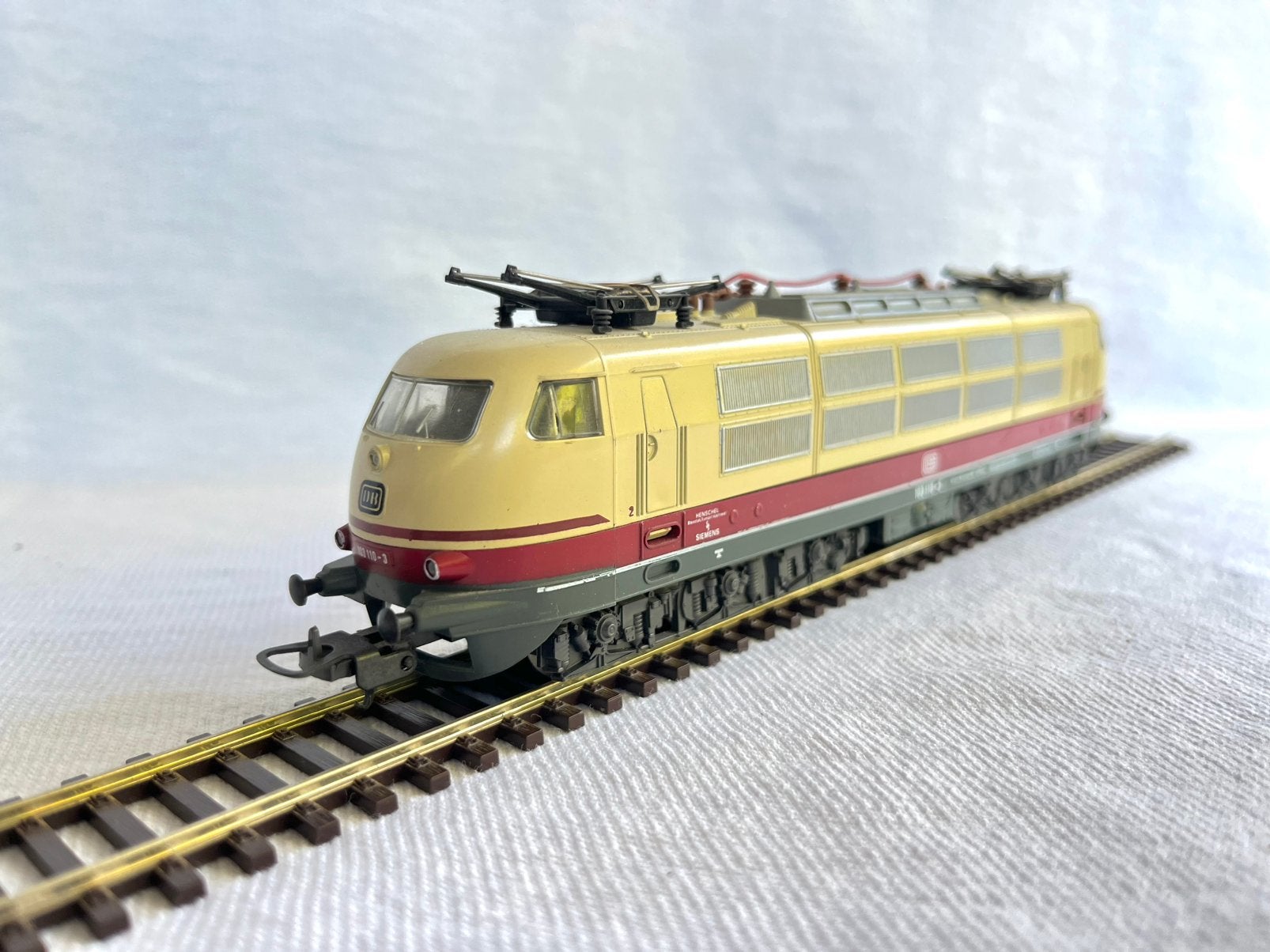 Lima 8100L DB TEE BR 103 110-3 diesellok H0, Gebruikt, Ophalen of Verzenden, Analoog, Lima