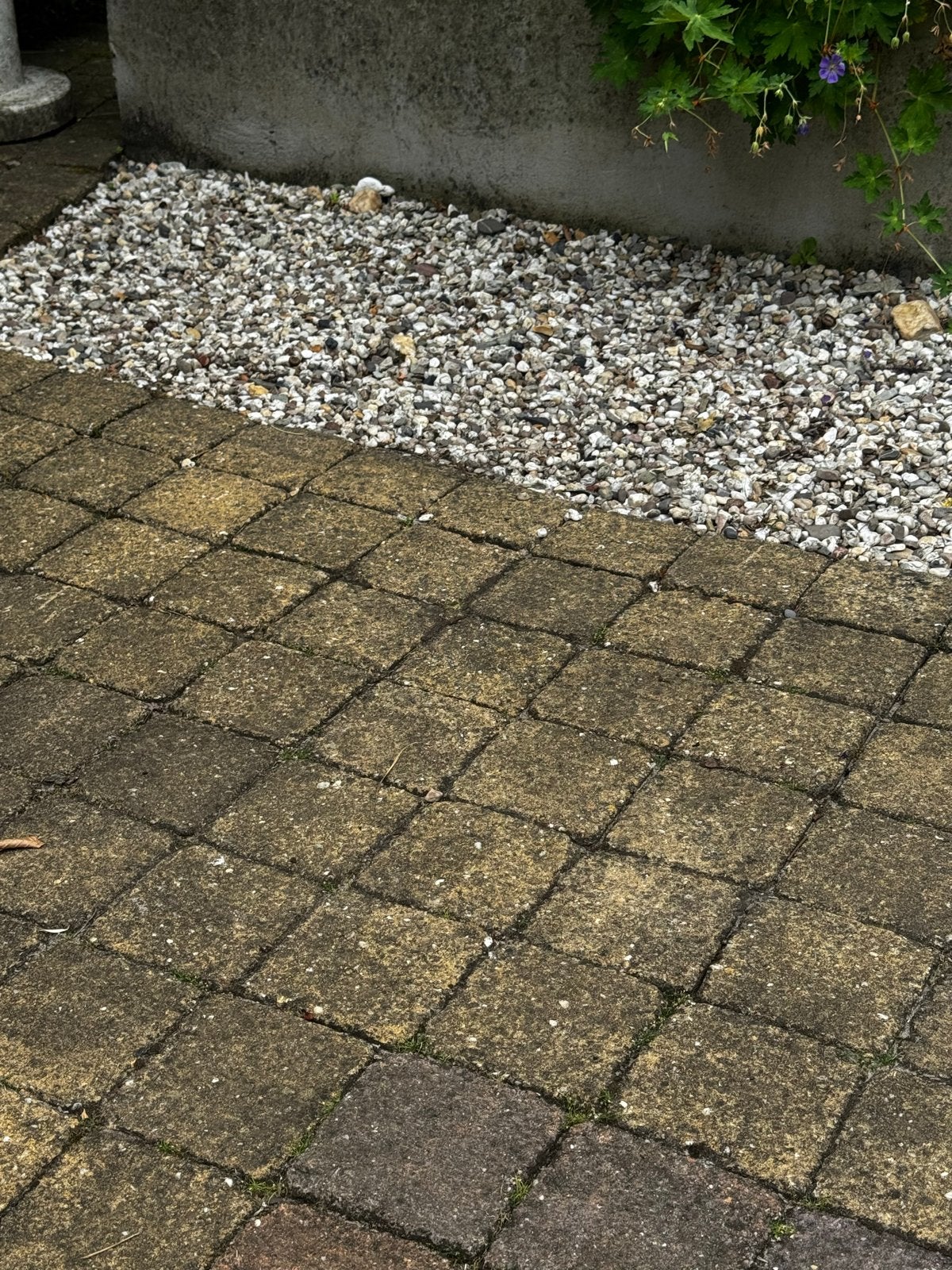Gezocht: Gebruikte gele betonsteen 14x14 cm (ca. 5m²), Ophalen, Gebruikt, Klinkers, 5 tot 10 m²