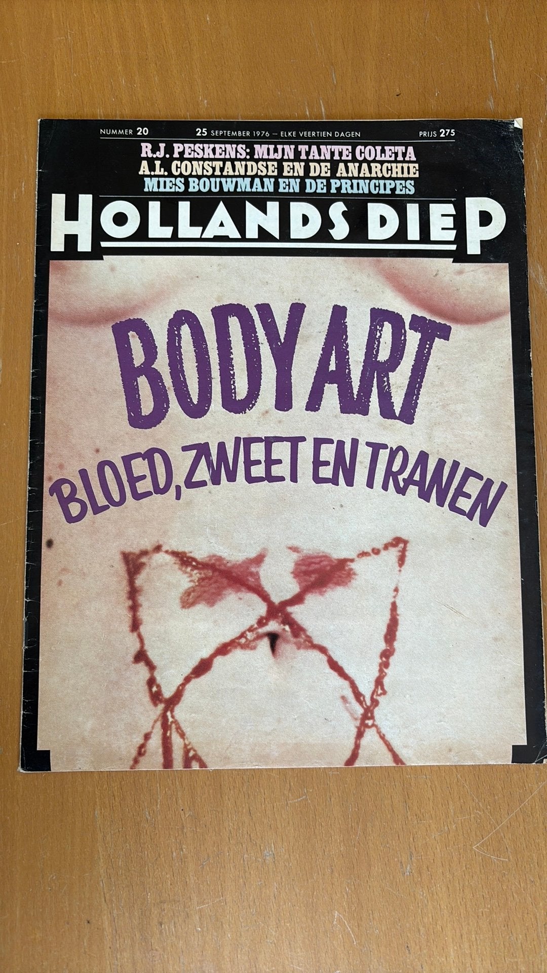 Hollands diep / Nummer 20 / 25 september 1976, Ophalen of Verzenden, Zo goed als nieuw