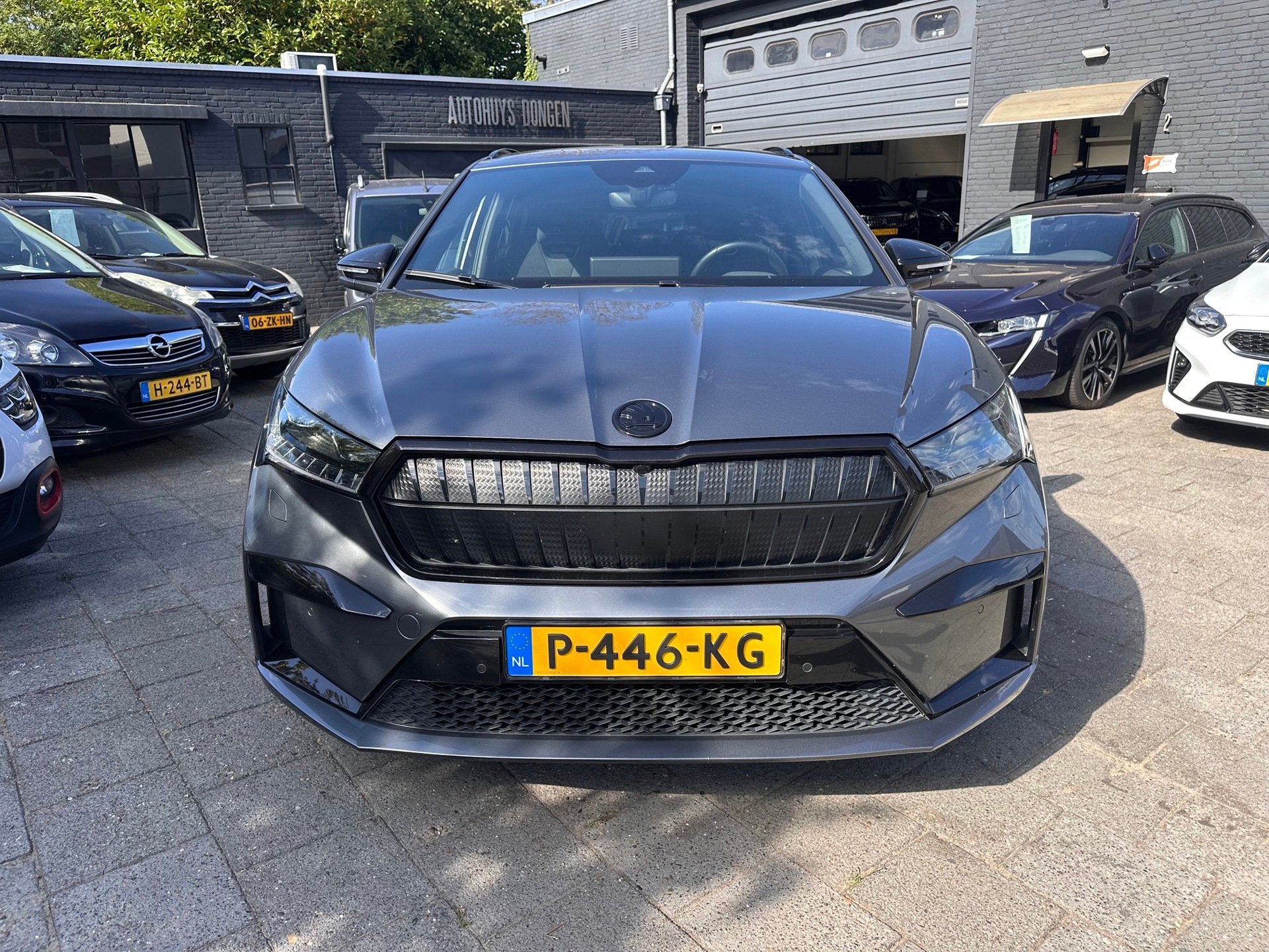 Skoda Enyaq iV 60 Sportline|180pk|Navi|Camera, Auto's, Automaat, Gebruikt, Automatische klimaatregeling, 110 €/maand