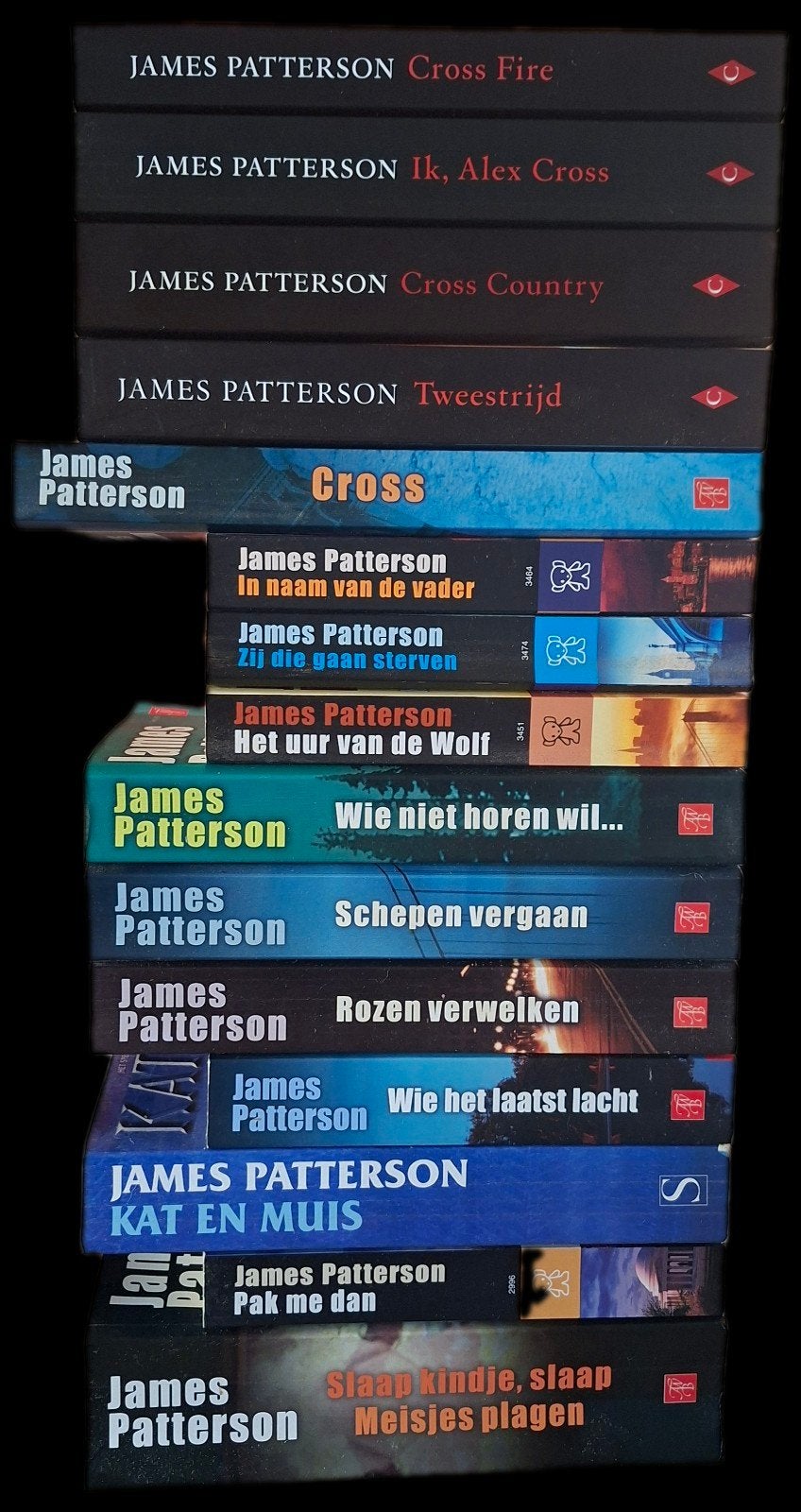 Boekenkast opruiming! 16x Alex Cross-James Patterson, Ophalen, Gelezen