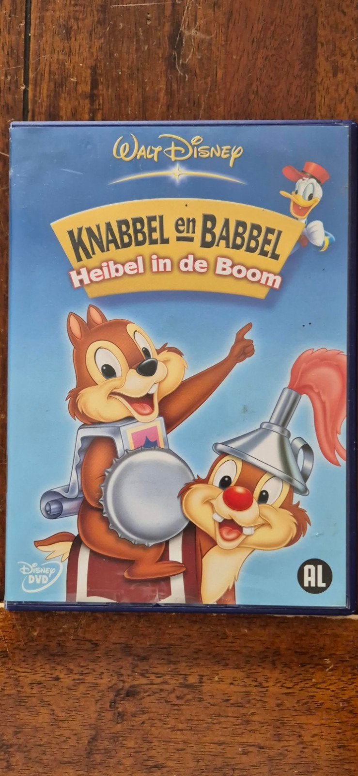 Knabbel en Babbel: Heibel in de Boom (Disney DVD), Ophalen, Gebruikt, Animatie, Nederlands