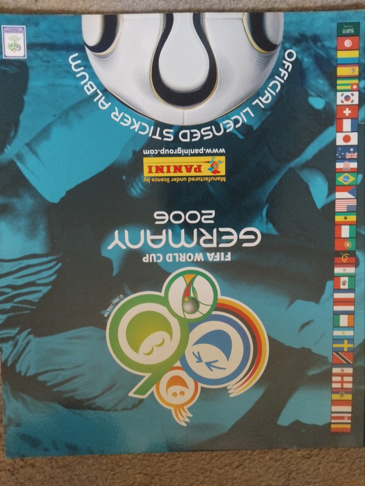 Panini leeg sticker boek wk Germany 2006, Verzamelen, Ophalen of Verzenden, Nieuw