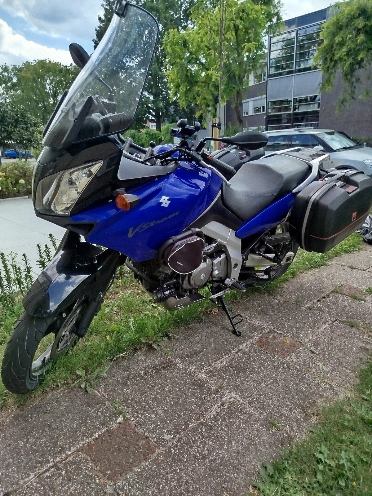 Suzuki V-Strom DL650, 2004, Givi zijkoffers, verlaagd zadel,, Particulier, Toermotor