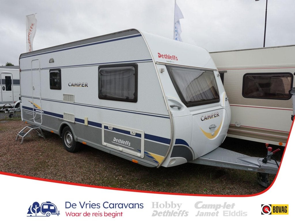 Dethleffs Camper 500 TK stapelbed,airco,mover,ten, Schokbreker, Bedrijf, Dwarsbed, Dethleffs