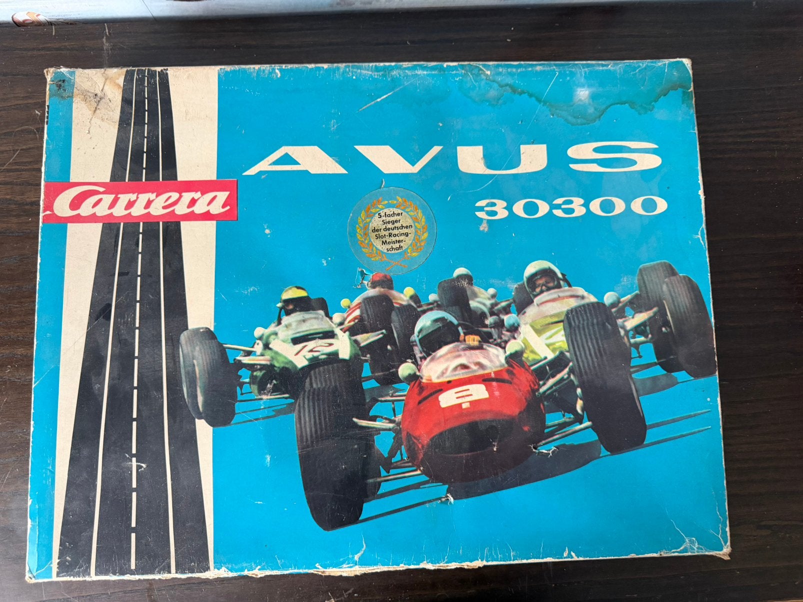 Vintage Carrera AVUS 30300 racebaan – Compleet, Ophalen of Verzenden, Zo goed als nieuw, Elektrisch, Carrera