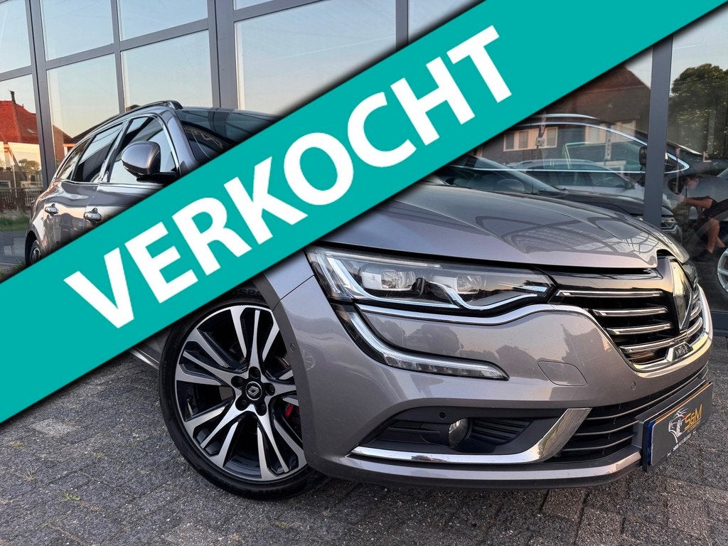 Renault Talisman Estate 1.6 TCe Initiale Paris, Auto's, Renault, 1618 cc, Gebruikt, 4 cilinders, 1850 kg