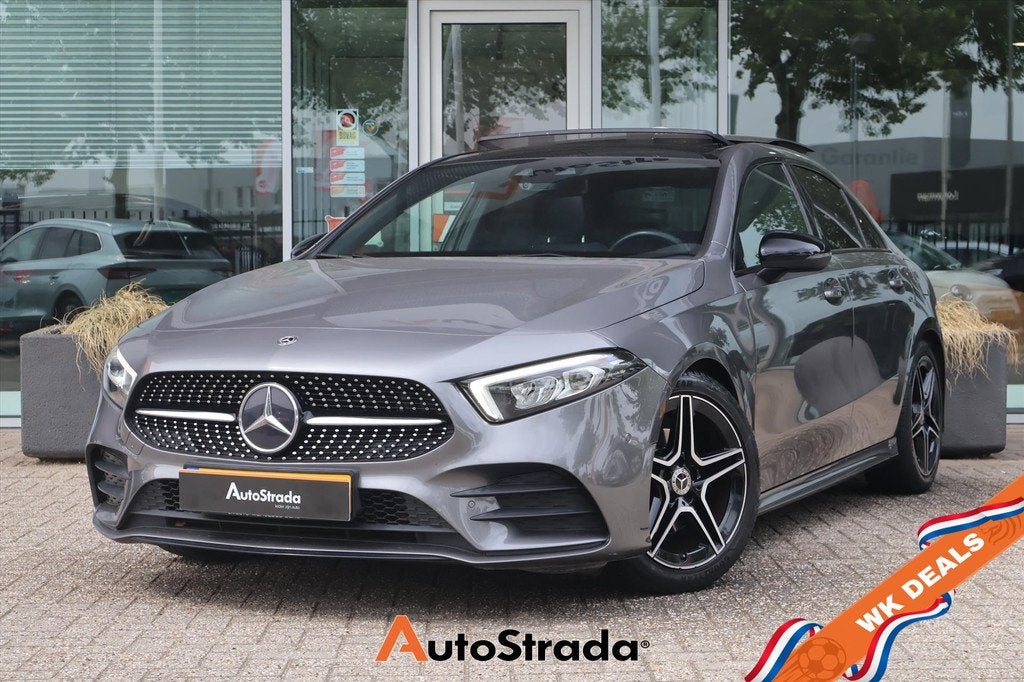 Mercedes A-Klasse Limousine A 200 AMG-Line 163pk | Cruise |, Gebruikt, Met garantie (alle), 163 pk, Origineel Nederlands