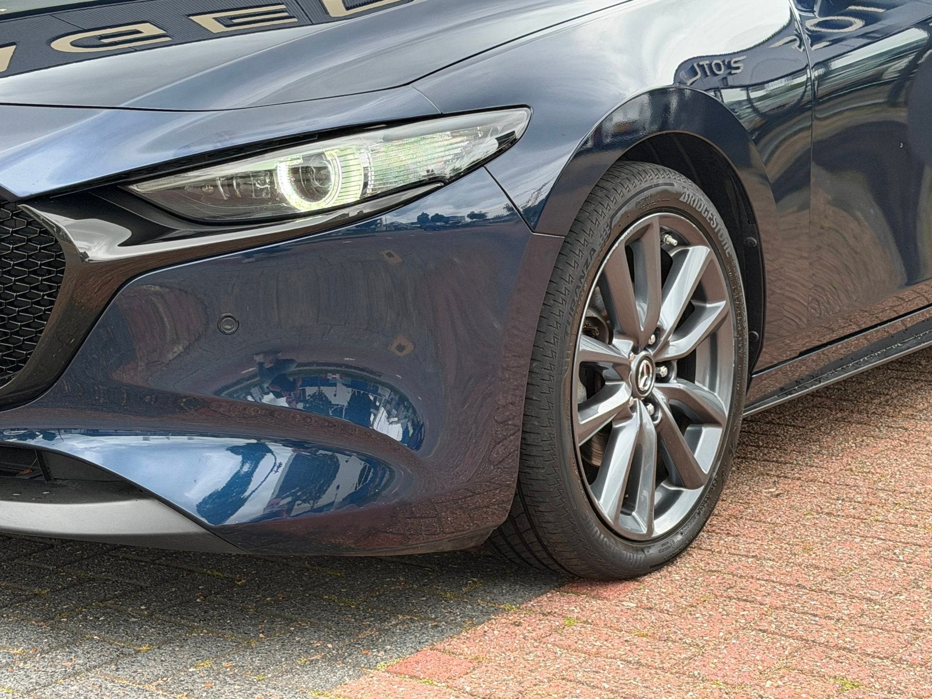 Mazda 3 2.0 e-SkyActiv-X M Hybrid 180 Luxury ACC|NAV|CAM|Led, Auto's, Voorwielaandrijving, Gebruikt, 4 cilinders, Blauw