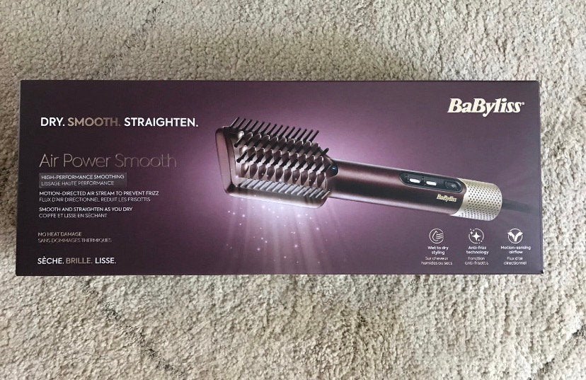 Babyliss air power smooth föhnborstel., Ophalen of Verzenden, Nieuw, Föhn of Haardroger