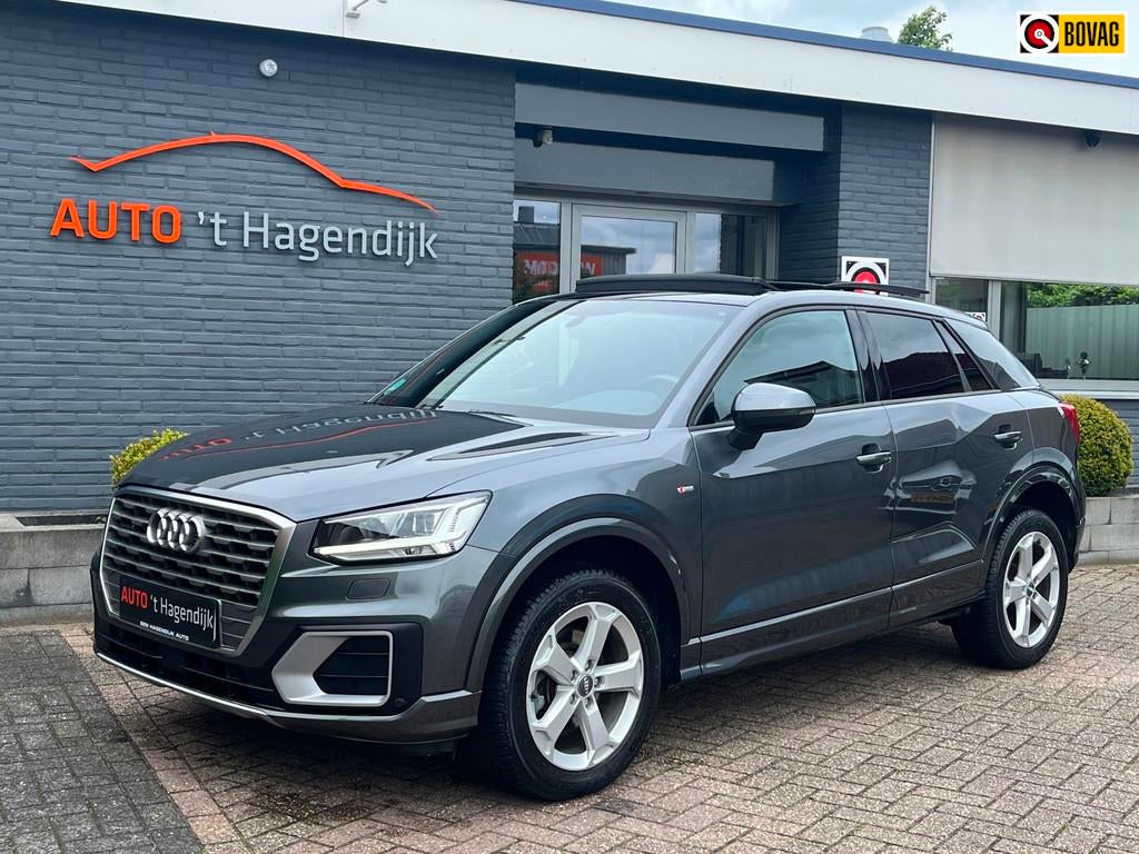 Audi Q2 2.0 TFSI quattro 190PK S-line pano 1EIG LED, Auto's, Audi, Automaat, Automatische klimaatregeling, Gebruikt, 1984 cc