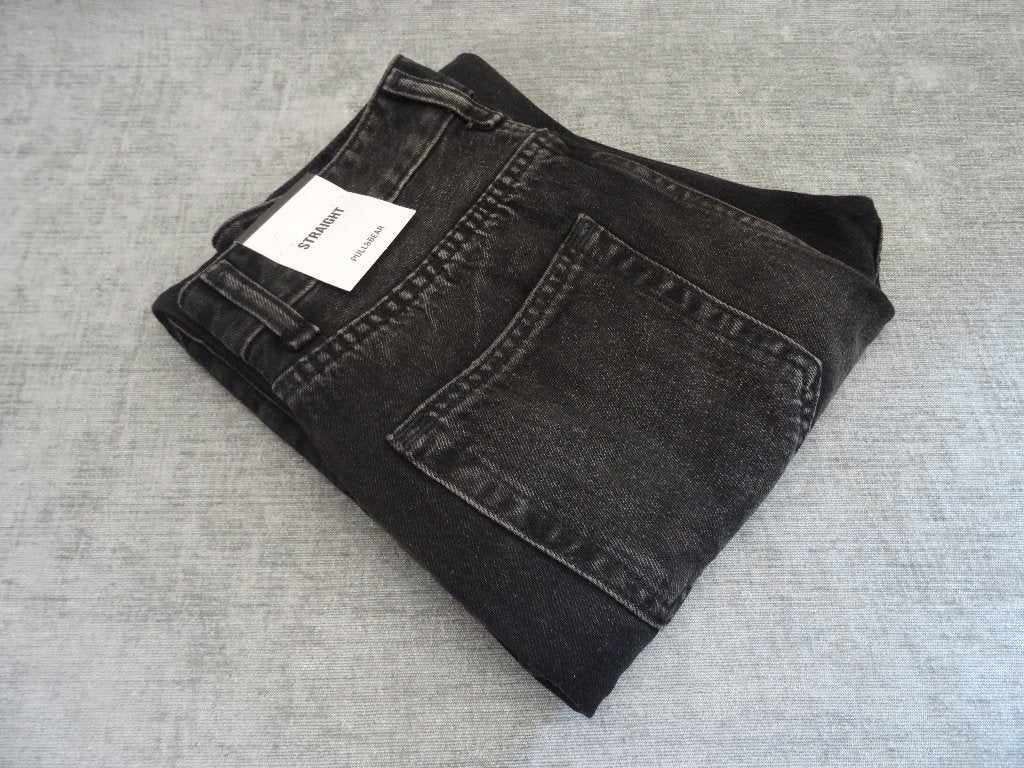 PULL & BEAR Straight Jeans Zwart Maat 34 Nieuw, Zwart, Nieuw, Ophalen of Verzenden, Pull&Bear