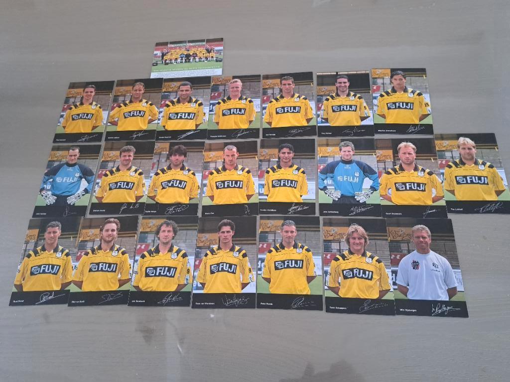 23 fotokaarten NAC 95-96, Verzamelen, Sportartikelen en Voetbal, Verzenden, NAC Breda, Shirt