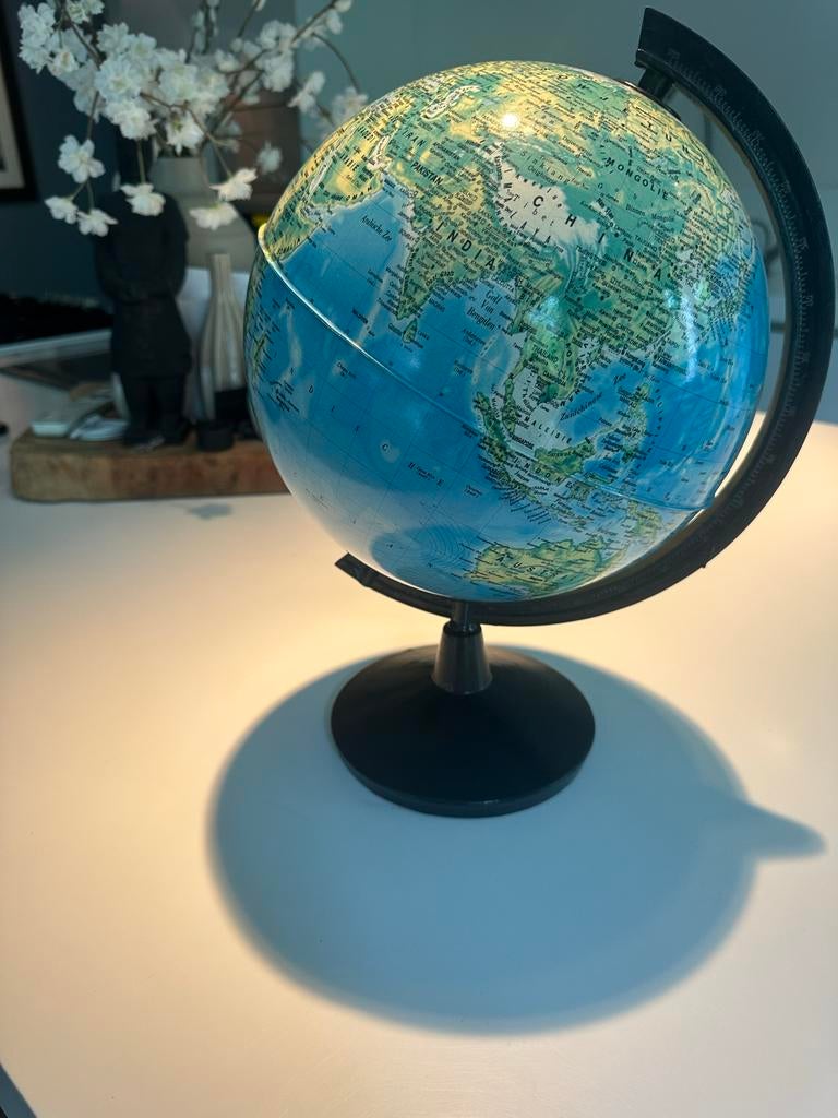 Decoratieve Wereldbol met 'Come Away With Me', Ophalen of Verzenden, Gebruikt
