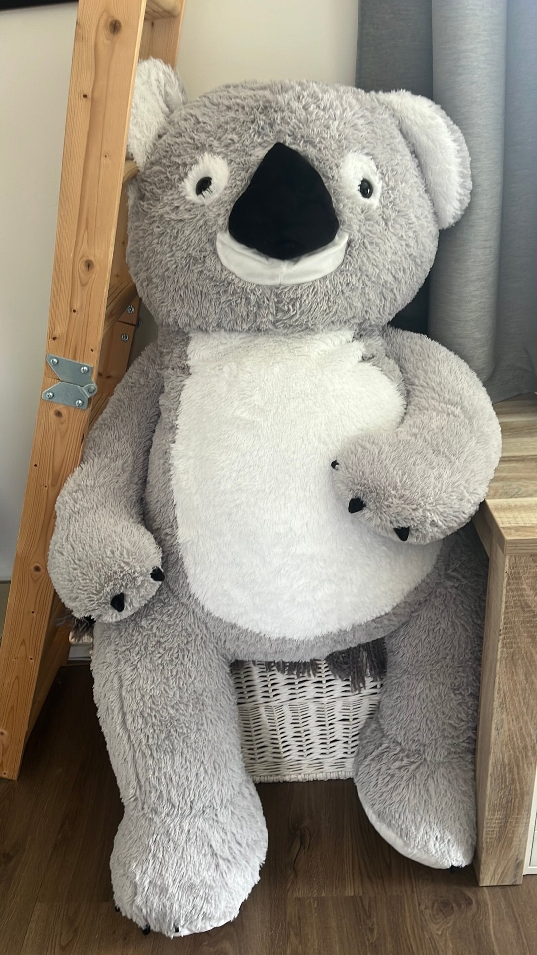 Koala knuffel (1m70), Ophalen, Overige merken, Overige typen, Grijs