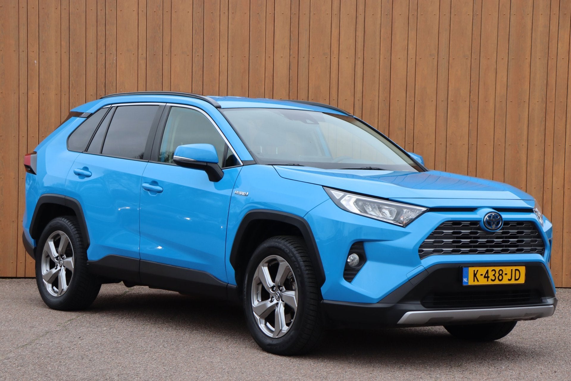 Toyota RAV4 2.5 Hybrid AWD Dynamic orgNL camera trekhaak el., Automaat, 12 maanden, Stof, Gebruikt