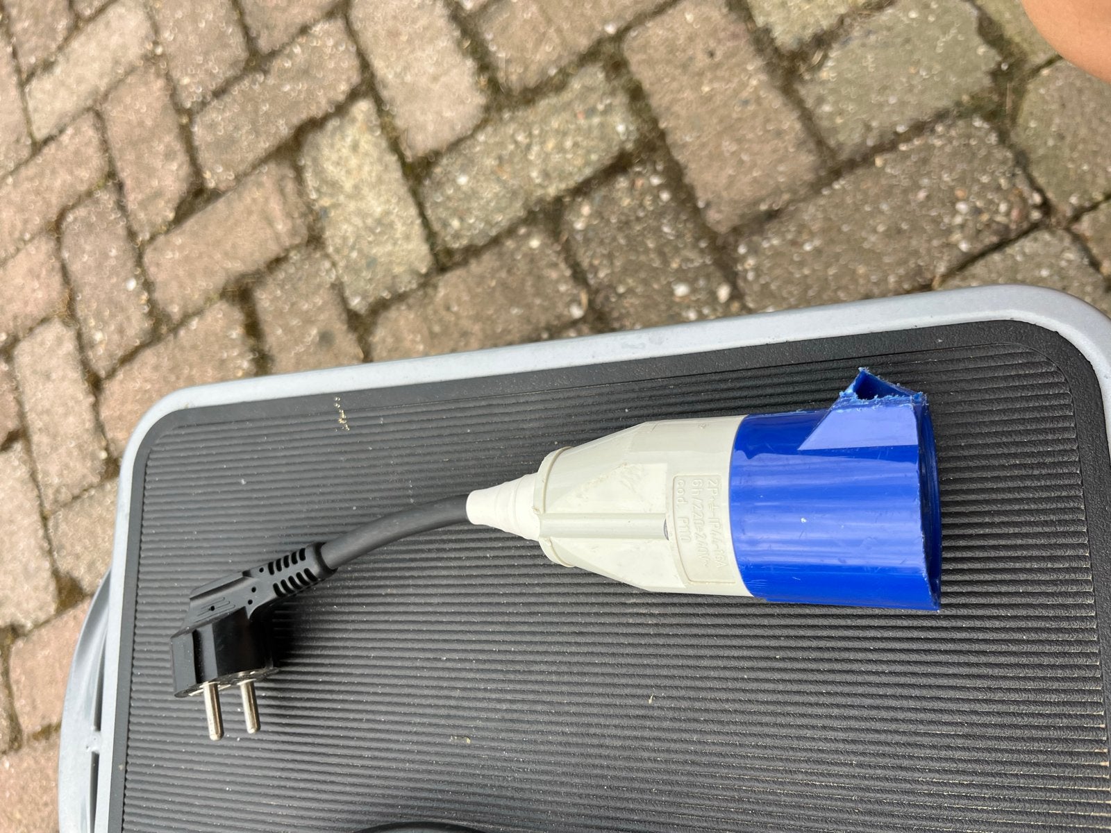 Caravan stekker - CEE camping stekker, Ophalen, Gebruikt