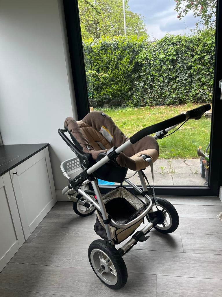 Quinny Combiwagen met reiswieg en autostoeltje, Ophalen, Quinny, Zo goed als nieuw, Combiwagen