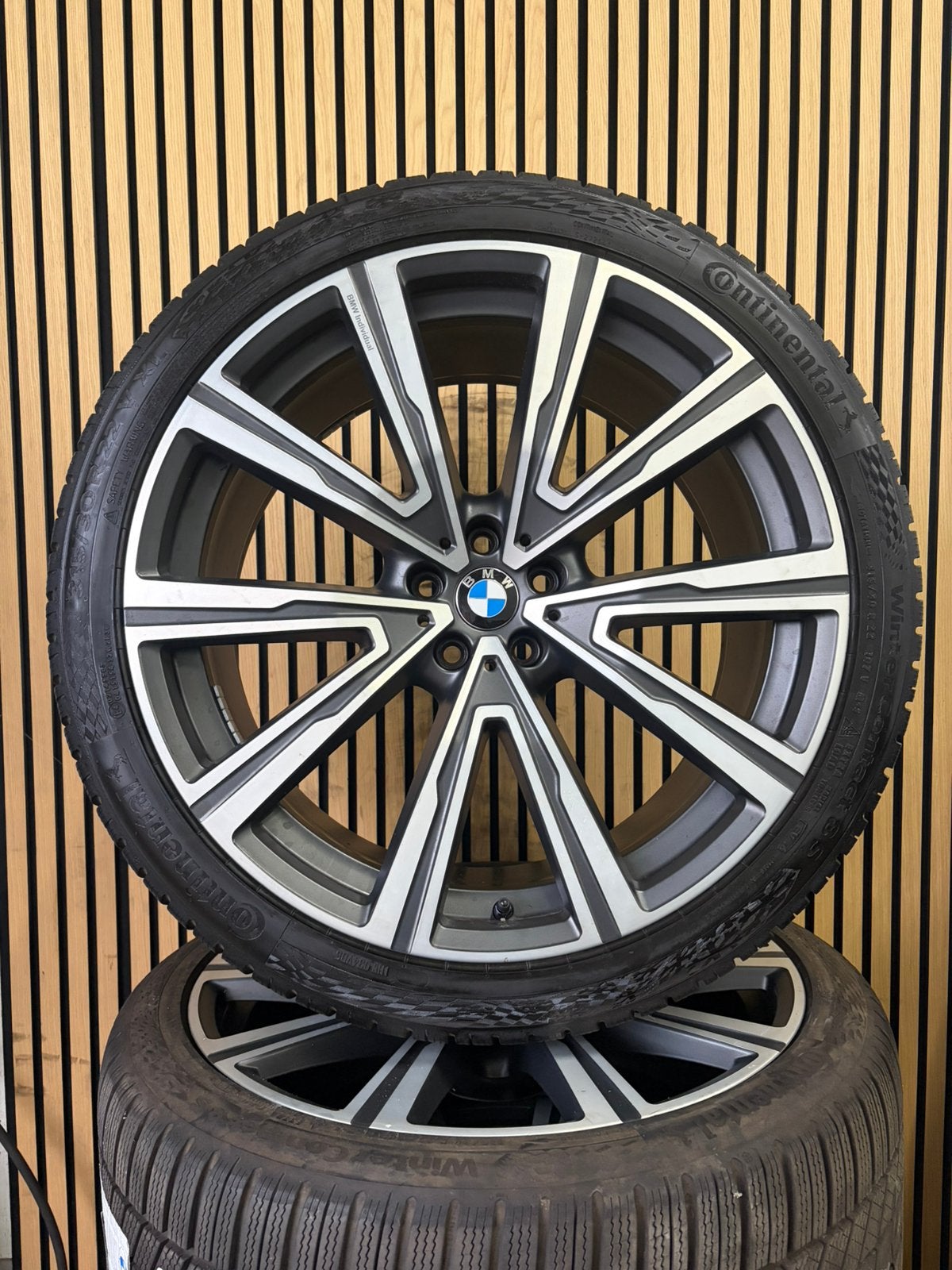 Originele 22” BMW 746i X5 X6 G05 G06 Winterbanden Winterset, Auto-onderdelen, Banden en Velgen, Gebruikt, ., Banden en Velgen
