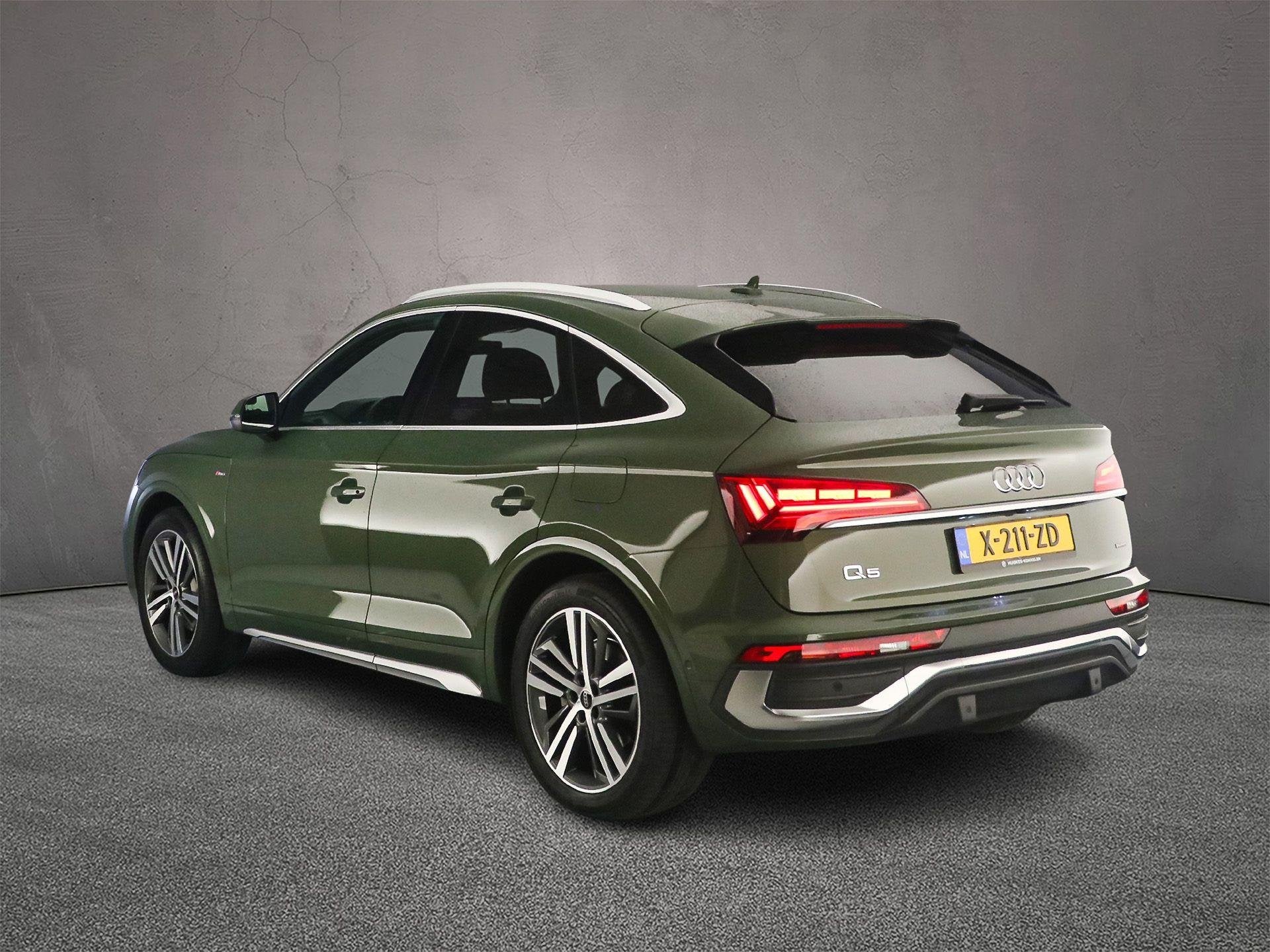 Audi Q5 Sportback 50 TFSI e S edition | Luchtvering | Leder, Auto's, Automatische klimaatregeling, 14 kWh, Gebruikt, 4 cilinders