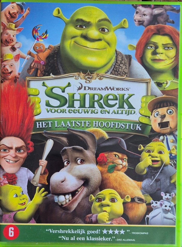 DVD Shrek 4 #d181#4V, Cd's en Dvd's, Tekenfilm, Amerikaans, Ophalen of Verzenden, Zo goed als nieuw
